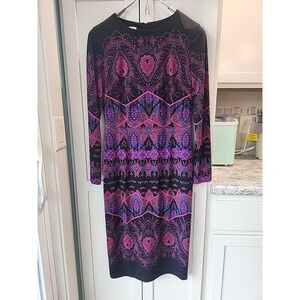Maggy London | Dresses | Maggie London Illusion Yoke Crepe Cocktail Dress |  Poshmark